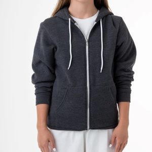 American Apparel Zip Hoodie | f497